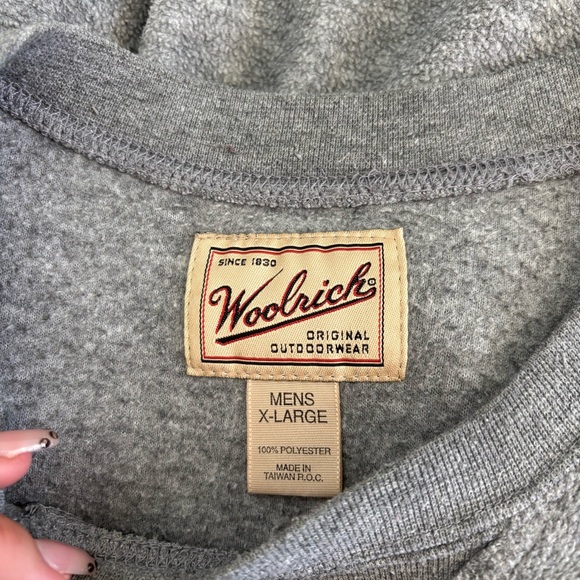 Woolrich grey crewneck sweatshirt - Picture 5 of 5